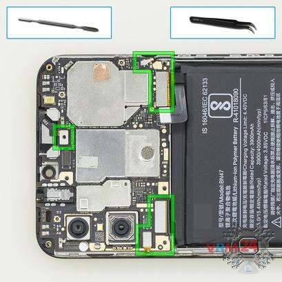 How to disassemble Xiaomi Redmi 6 Pro, Step 13/1