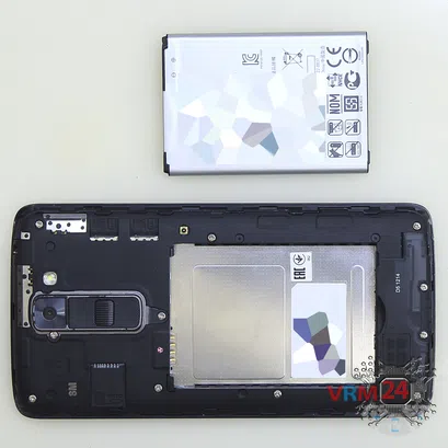 How to disassemble LG K7 X210, Step 2/2