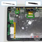 How to disassemble Prestigio MultiPad 2, Step 6/1