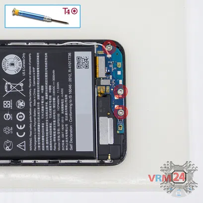 Cómo desmontar HTC One X9, Paso 5/1