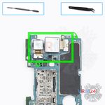 How to disassemble Samsung Galaxy A22 SM-A225, Step 15/1