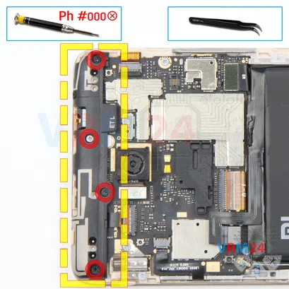 Como desmontar Xiaomi RedMi Note 3 Pro SE por si mesmo, Passo 10/1