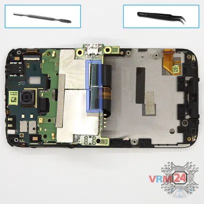 How to disassemble HTC Sensation XL, Step 8/1