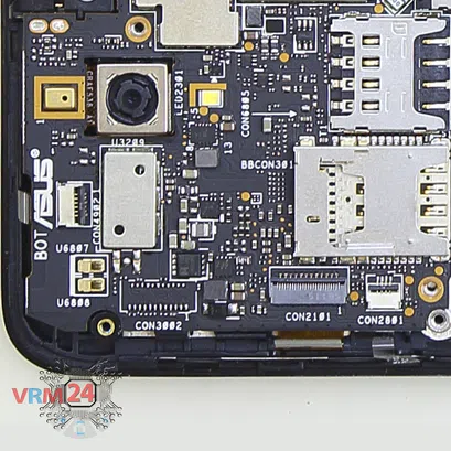 How to disassemble Asus ZenFone C ZC451CG, Step 11/3