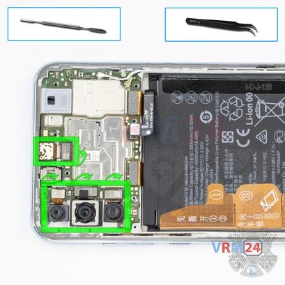 How to disassemble Huawei Y8P, Step 13/1