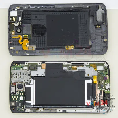 Cómo desmontar Motorola Moto X Force TX1580, Paso 7/2