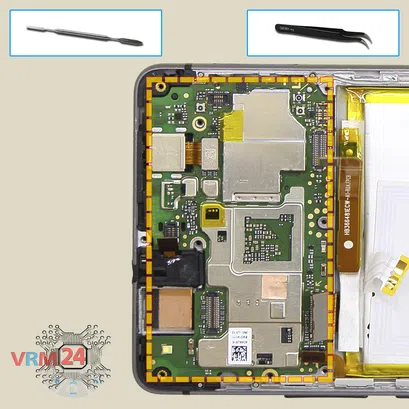 How to disassemble Huawei P9 Lite, Step 13/1