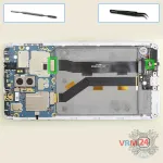 How to disassemble Xiaomi Mi 5S Plus, Step 11/1