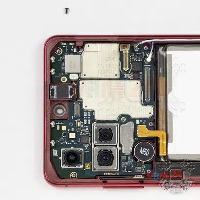 Cómo desmontar Samsung Galaxy Note 10 Lite SM-N770, Paso 14/2