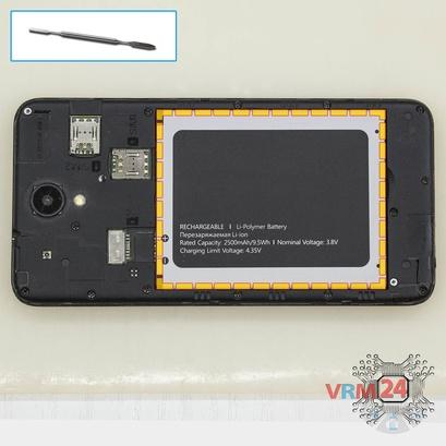 How to disassemble Micromax Bolt Ultra 2 Q440, Step 2/1
