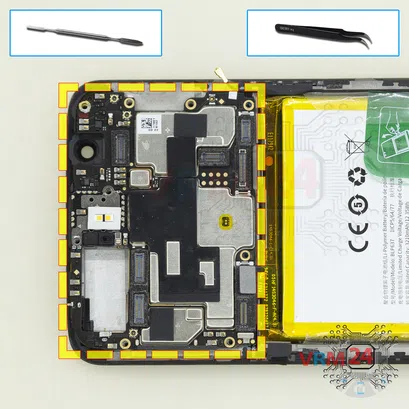 How to disassemble OnePlus 5T, Step 16/1