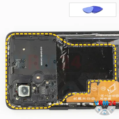 How to disassemble Huawei Nova 11i, Step 5/1