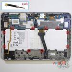 How to disassemble Samsung Galaxy Note 10.1'' GT-N8000, Step 9/1