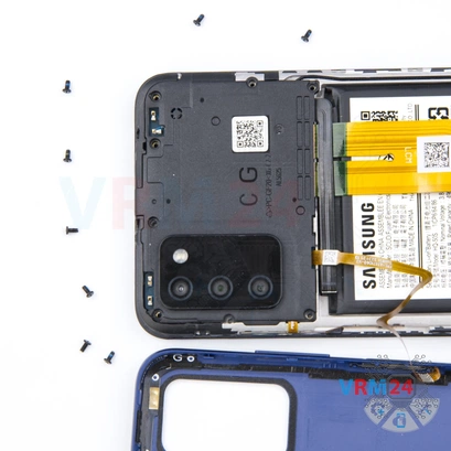 How to disassemble Samsung Galaxy A03s SM-037, Step 4/2