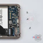 Como desmontar Samsung Galaxy S21 SM-G991 por si mesmo, Passo 10/2