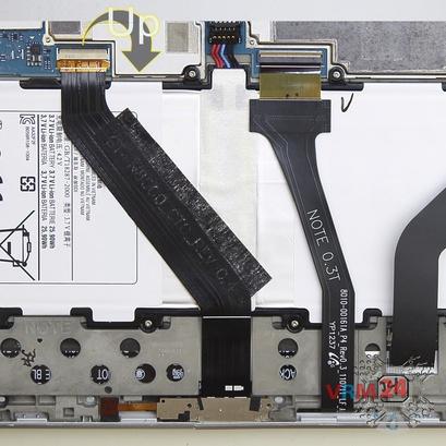 How to disassemble Samsung Galaxy Note 10.1'' GT-N8000, Step 6/2
