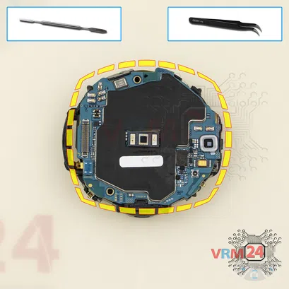 How to disassemble Samsung Gear S3 Classic SM-R770, Step 7/1