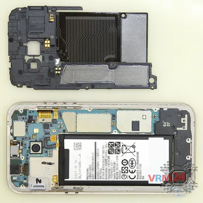 Cómo desmontar Samsung Galaxy A5 (2017) SM-A520, Paso 4/2