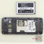 How to disassemble Samsung Utopia GT-S5611, Step 2/2