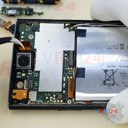 Como desmontar Sony Xperia XA2 Plus por si mesmo, Passo 12/4