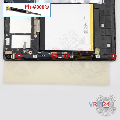 How to disassemble Asus ZenPad 10 Z300CG, Step 4/1