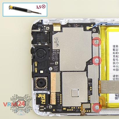 How to disassemble ZTE Blade V8, Step 4/1