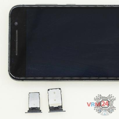 How to disassemble HTC One A9, Step 1/2