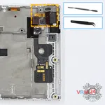 How to disassemble Huawei Ascend G6 / G6-L11, Step 10/1