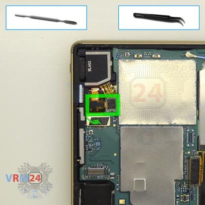 Como desmontar Sony Xperia Z5, Passo 13/1