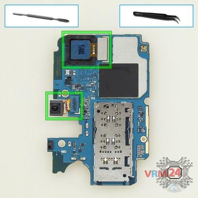 How to disassemble Samsung Galaxy A10 SM-A105, Step 14/1