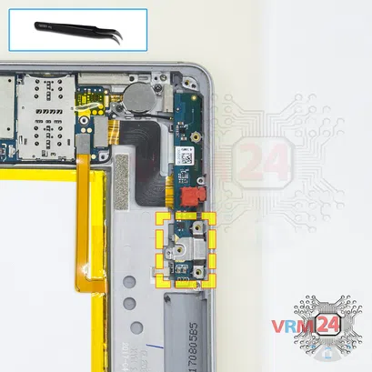 How to disassemble Huawei MediaPad M3 Lite 8", Step 11/1