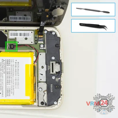 How to disassemble Motorola Moto Z2 Play XT1710, Step 3/2