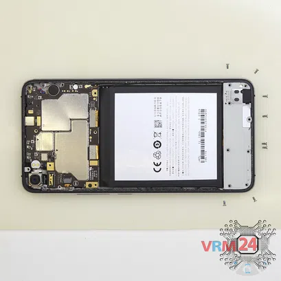 How to disassemble Meizu U20 U685Q, Step 6/3