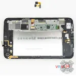 Cómo desmontar Samsung Galaxy Tab 3 7.0'' SM-T211, Paso 11/2