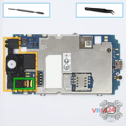 How to disassemble LG Optimus L4 II E440, Step 7/1