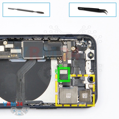 How to disassemble Apple iPhone 12 mini, Step 10/1