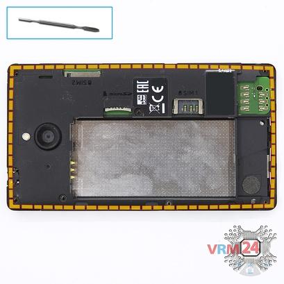 How to disassemble Nokia X2 RM-1013, Step 5/1