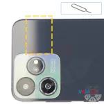 Как разобрать ZTE Blade V50 Design, Шаг 2/1