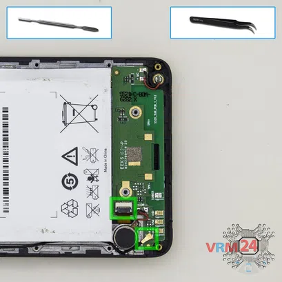 How to disassemble Highscreen Razar Pro, Step 5/1