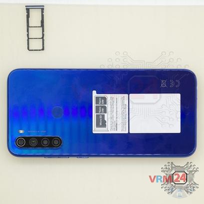 How to disassemble Xiaomi Redmi Note 8T, Step 1/2