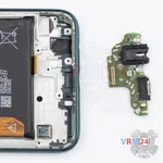 Como desmontar Huawei P40 Lite, Passo 9/2