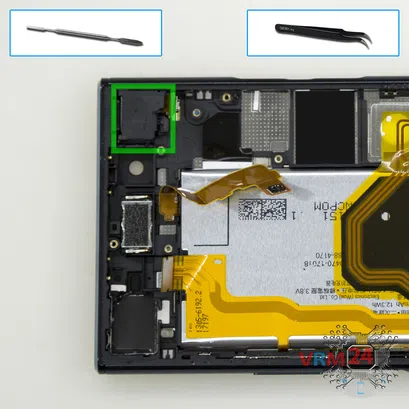 How to disassemble Sony Xperia XZ Premium, Step 17/1