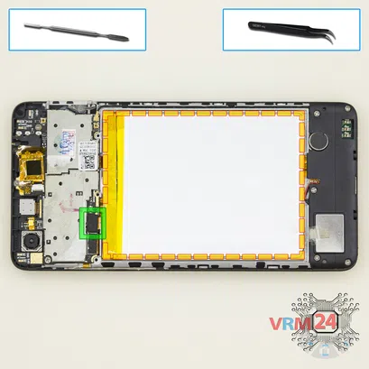 How to disassemble DEXP Ixion Z150, Step 4/1