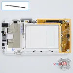 How to disassemble LG L70 D325, Step 10/1