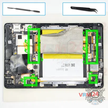 Cómo desmontar Asus ZenPad Z8 ZT581KL, Paso 6/1