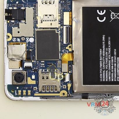 How to disassemble ZTE Blade X3 T620, Step 5/2