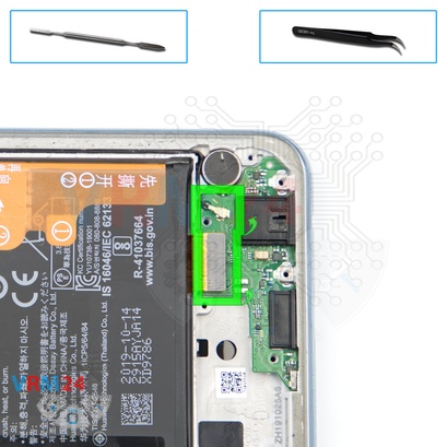 How to disassemble Huawei Y9s, Step 10/1