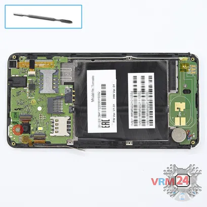 How to disassemble Explay Tornado, Step 7/1