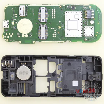 How to disassemble Microsoft RM-1035 (Nokia 130), Step 4/2