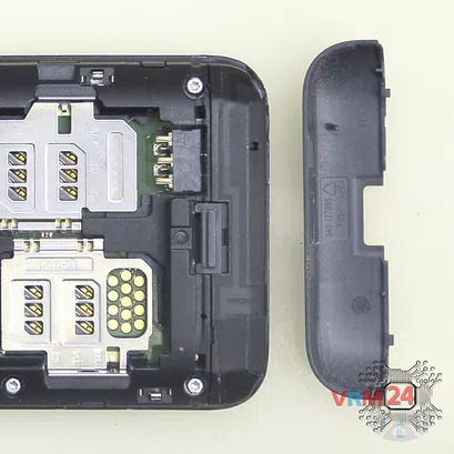 How to disassemble Nokia 230 RM-1172, Step 4/2